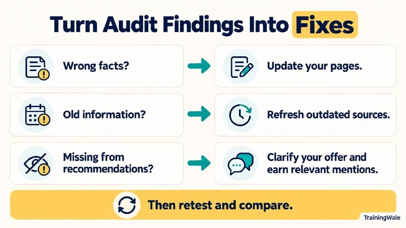 Turn Audit Findings Into Fixes